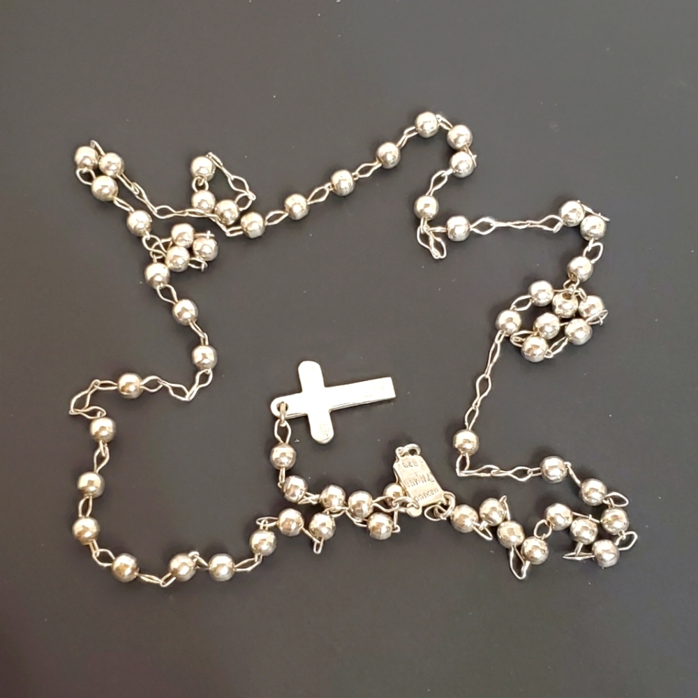 Sterling Silver Rosary